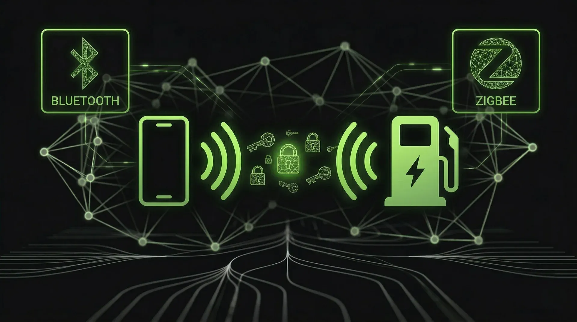 HeyCharge SecureCharge technology in an underground garage